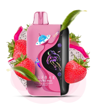 ELFB GH33000 PRO SOUR STRAWBERRY DRAGONFRUIT (Кисла Полуниця Пітахая) E11 фото