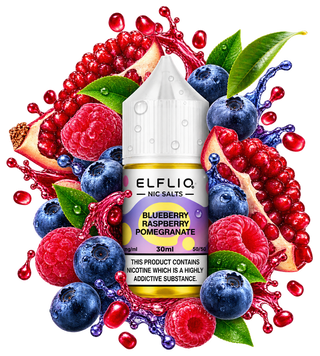 eliq 30ml blueberry raspberry pomegranate (чорниця малина гранат) elf-liq9 фото