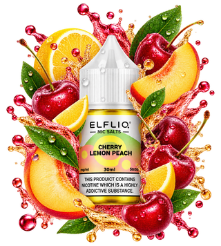eliq 30ml cherry lemon peach (вишня лимон персик) elf-liq12 фото