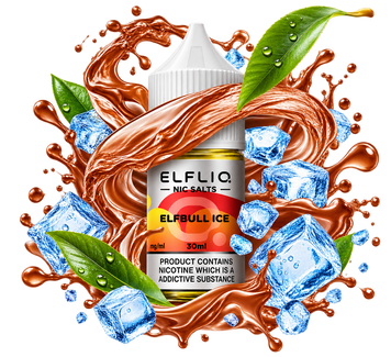 eliq 30ml elfbull ice (енергетик лід) elf-liq23 фото
