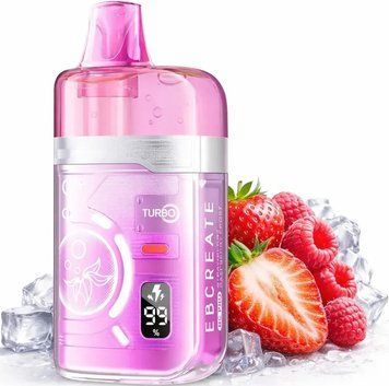 ELFB BC 40000 PRO STRAWBERRY RASPBERRY FROST (Полуниця Малина Лід) B10 фото