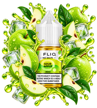eliq 30ml sour apple (кисле яблуко) elf-liq16 фото