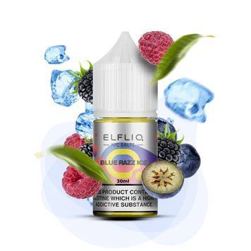 ELF LIQ 30ML BLUE RAZZ ICE (Синя Малина Лід) H6 фото