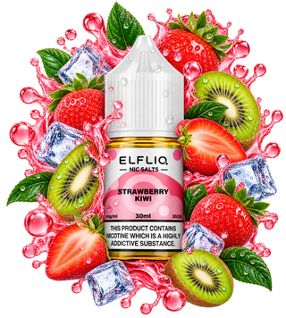 eliq 30ml strawberry kiwi (полуниця ківі) elf-liq20 фото