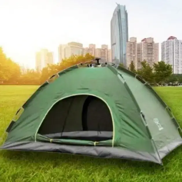 Намет автоматичний туристичний 4-місний 2&times;2 м Easy-Camp Палатка для кемпінгу з москітною сіткою Z6 фото